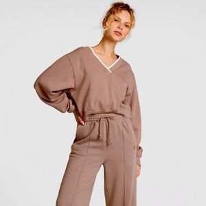 Victoria’s Secret PINK Fleece V-Neck Pullover